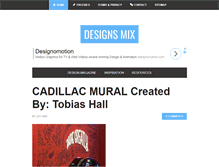 Tablet Screenshot of designsmix.com